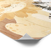 Poster Nyala Safari Animaux Une année sauvage Premier ann (Coin)