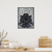 Poster Nyarlathotep 18x24 (Cuisine)