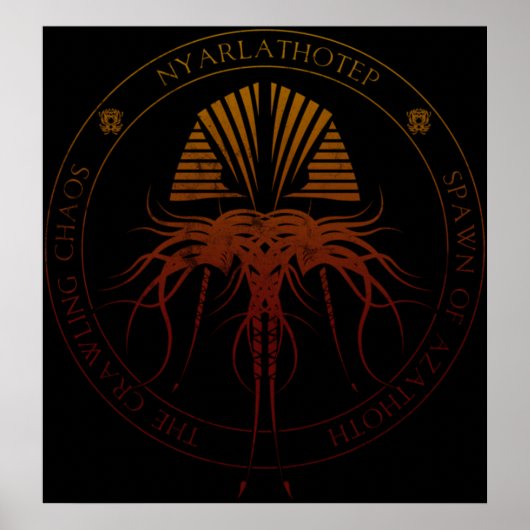 Poster Nyarlathotep Sigil (Devant)