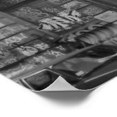 Poster NYC, 2003 bâtiment abandonné (Coin)