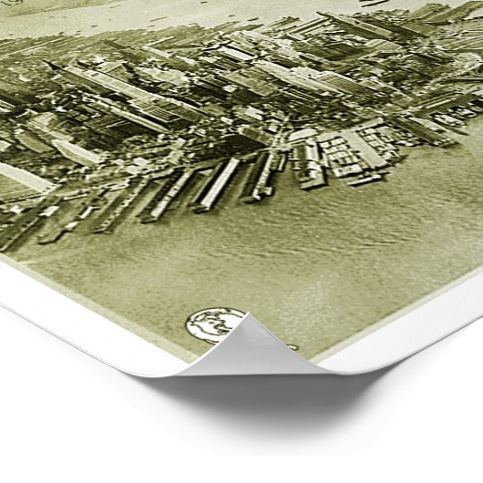 Poster NYC, conçu par Howard Roark (Coin)