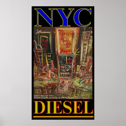 POSTER NYC DIESEL (Devant)