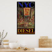 POSTER NYC DIESEL (Cuisine)