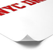 Poster NYC Dreyfuss Hudson Loco. 20th Century Limited (Coin)