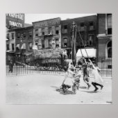 Poster NYC Playground : 1910 (Devant)