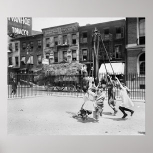 Poster NYC Playground : 1910