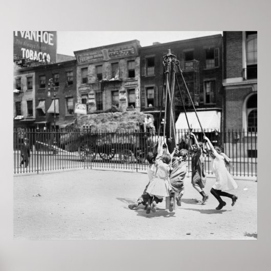 Poster NYC Playground : 1910 (Devant)