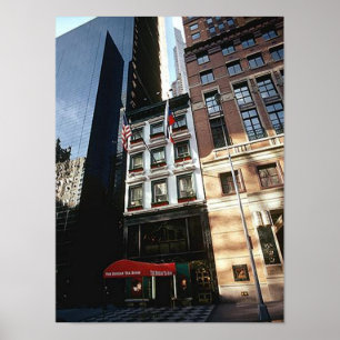 POSTER NYC~ Salle de thé russe Carnegie Metropolit