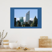 POSTER NYC SKYLINE - CITICORP BUILING (Cuisine)