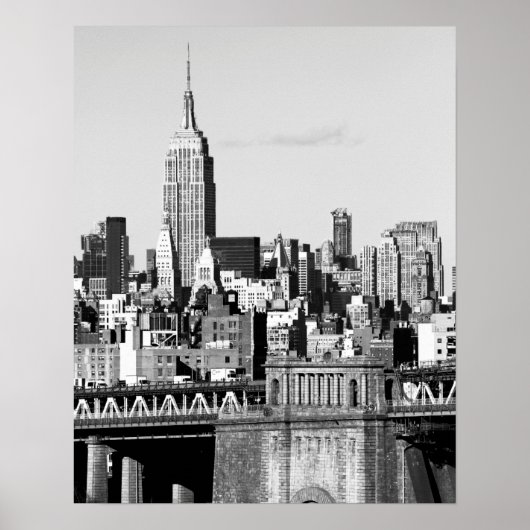 Poster NYC Skyline II (Devant)
