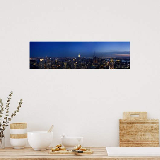 Poster NYC Sun Down (Cuisine)