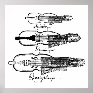 Poster Nyckelharpa