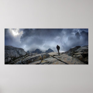 Poster Nydiver Lakes 2 - Ansel Adams Wilderness - Sierra