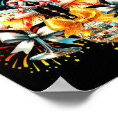 Poster Nye Champagne Disco Coquette Bow New Year Firework (Coin)