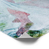 Poster Nymphe couronnée de marguerites, Maurice Denis (Coin)