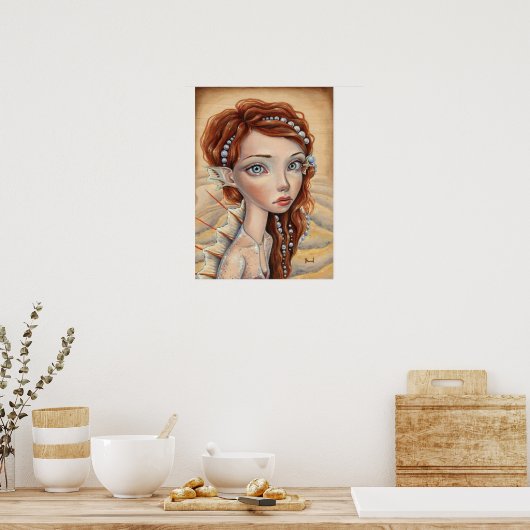 Poster Nymphe hydrique (Cuisine)