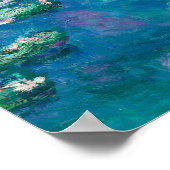Poster Nymphéas, Claude Monet (Coin)