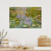 Poster Nymphéas | Claude Monet | (Cuisine)