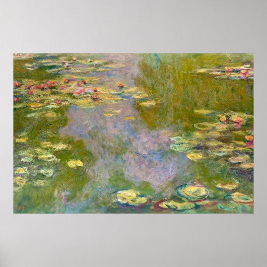 Poster Nymphéas | Claude Monet | (Devant)