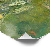 Poster Nymphéas par Claude Monet (Coin)