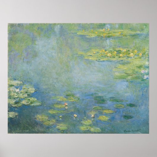 Poster Nymphéas par Claude Monet (Devant)