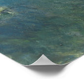 Poster Nymphéas par Claude Monet (Coin)