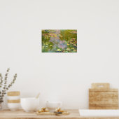 Poster Nymphéas par Claude Monet 1919 (Cuisine)
