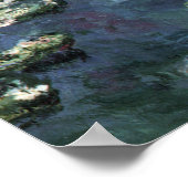 Poster Nymphéas par Claude Monet, Fleurs Vintage (Coin)