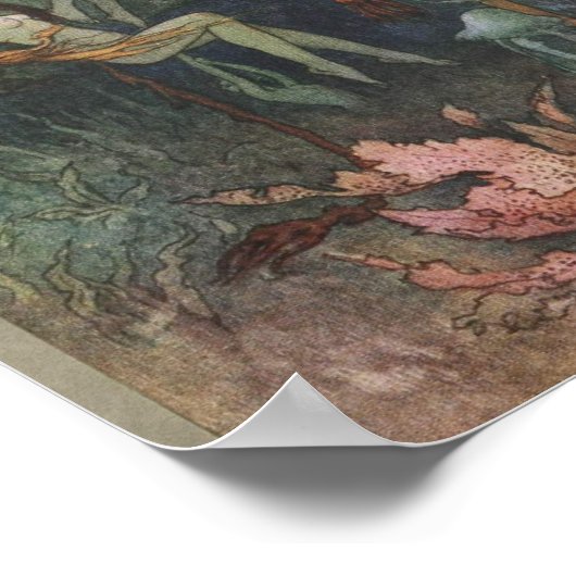 Poster Nymphes (Coin)