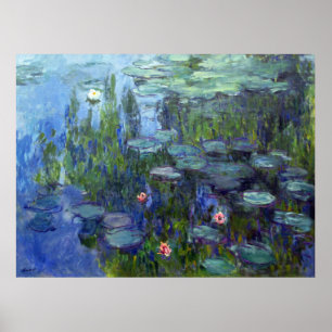 Poster Nymphes, Claude Monet
