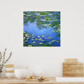 Poster Nymphes, Claude Monet (Cuisine)