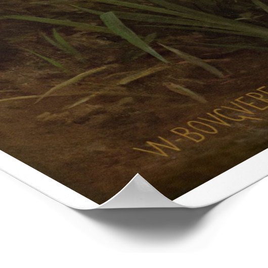 Poster Nymphes et Satyr William-Adolphe Bouguereau (Coin)