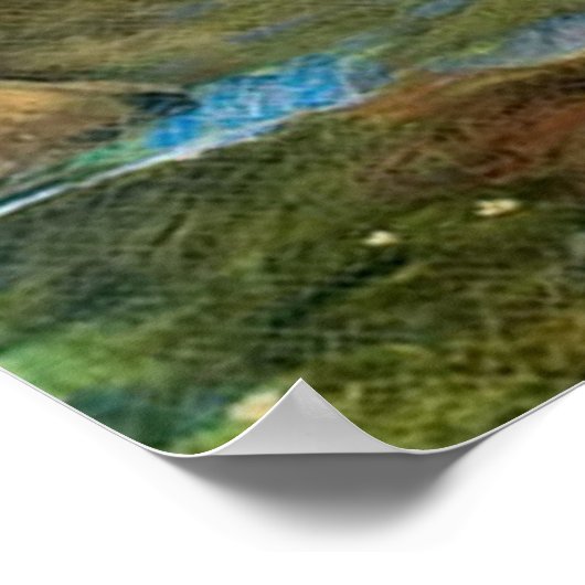 Poster Nymphes Trouver le chef d'Orphée - 1900 (Coin)