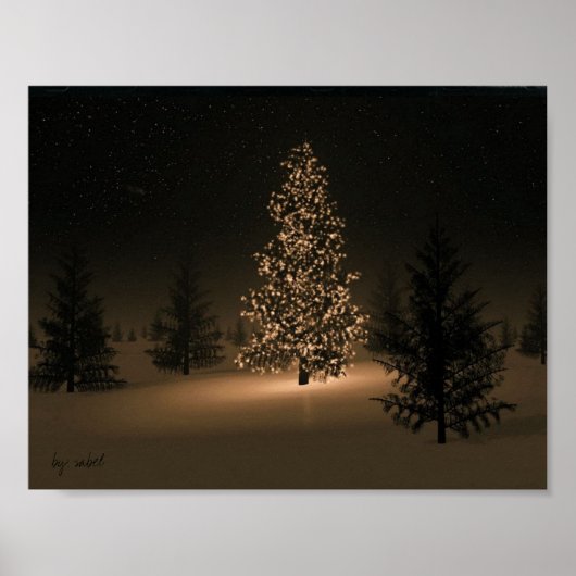 Poster O Arbre de Noël (Devant)