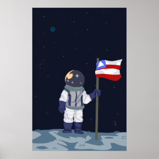 Poster O astronauta