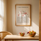 Poster O Come Emmanuel Christmas Song Lyrics