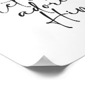 Poster O Come Let Us Adore Lui Noël Art Print (Coin)