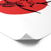 Poster O Dear O Dear Red Retro Classic Design (Coin)