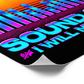 Poster O Engineer Quotes Don't Mess With The Sound Guy  (Coin)