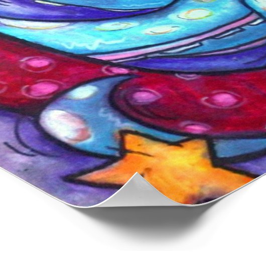 Poster O est pour Octopus (Coin)