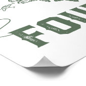 Poster O-fish-ally Four Birthday Decorations 4th Birthday (Coin)