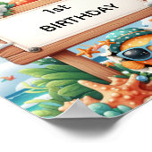 Poster O-fish-ally Une fête d'anniversaire (Coin)