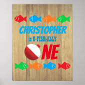 Poster O-Fish-Ally Une pêche 1er anniversaire (Devant)