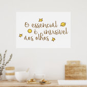 Poster O invisivel aos olhos (Cuisine)