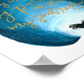 Poster Ô Jésus-Christ, Ton Manger Est Imprimé (Coin)