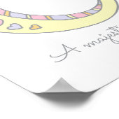 Poster O monogramme art Oakleigh filles nom signifiant af (Coin)