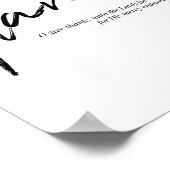 Poster O Remercie le Seigneur pour qu'Il soit bon pour so (Coin)