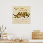 Poster O Rendez Grâce au Seigneur (Cuisine)
