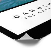 Poster Oahu Hawaii - Le lieu de rassemblement (Coin)