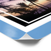 Poster Oahu, Paysage marin d'Hawaii (Coin)